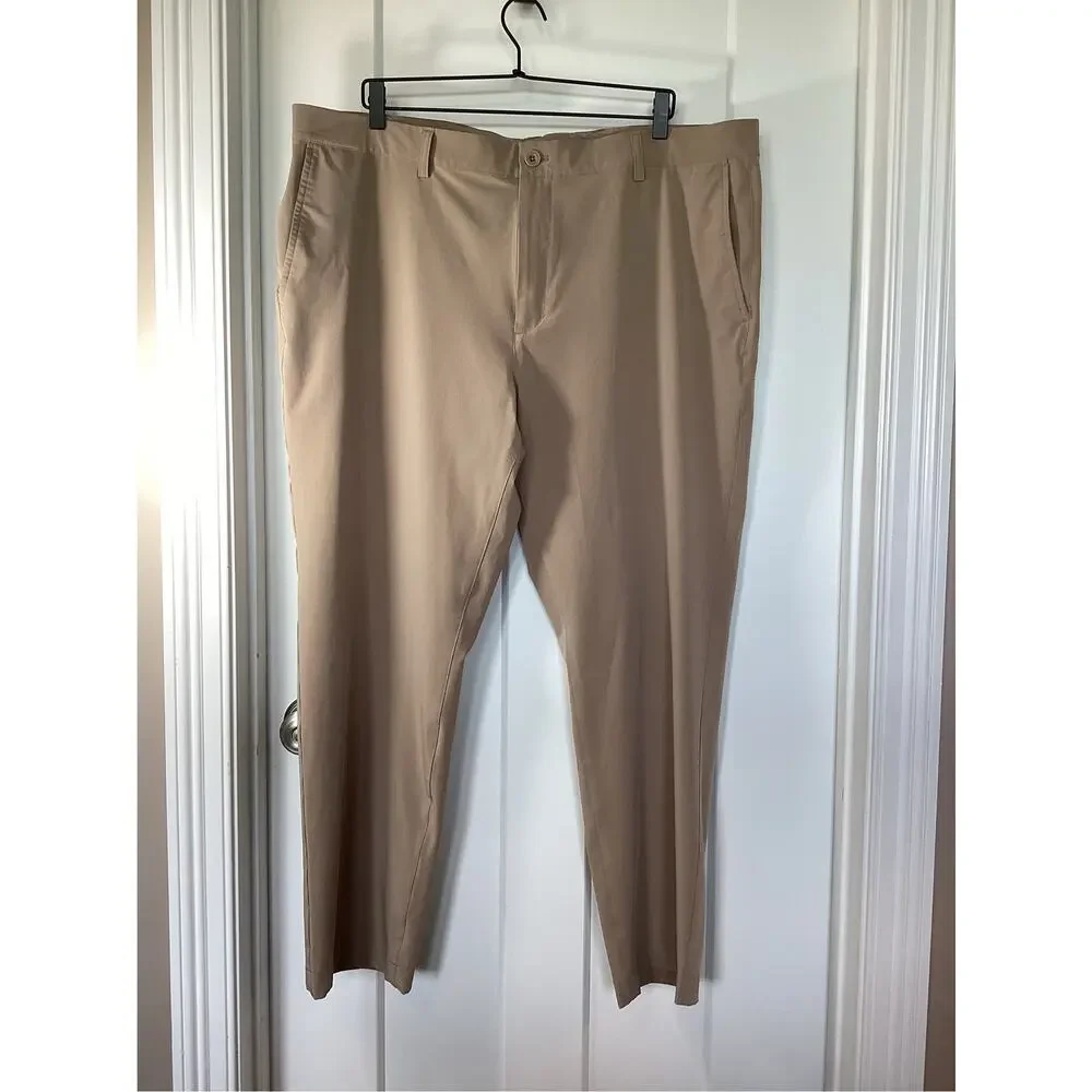 Vineyard Vines Men's Khaki Performance On-The-Go Pants 42x30